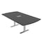 Skutchi Designs 45.25 in W, 71.5 in L, 29 in H, Engineered Wood Top, Grey HAR-AREC-46X72-T-ELEC-ASIANNIGHT - alternate 1